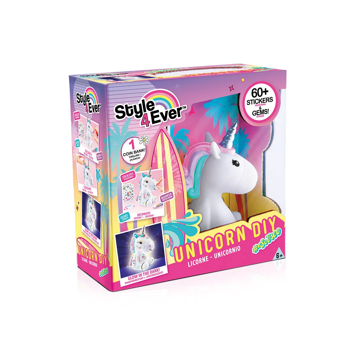 STYLE 4 EVER - DIY ALCANCIA UNICORNIO