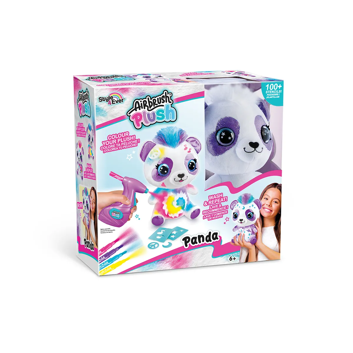 STYLE 4 EVER - AIRBRUSH PLUSH PANDA