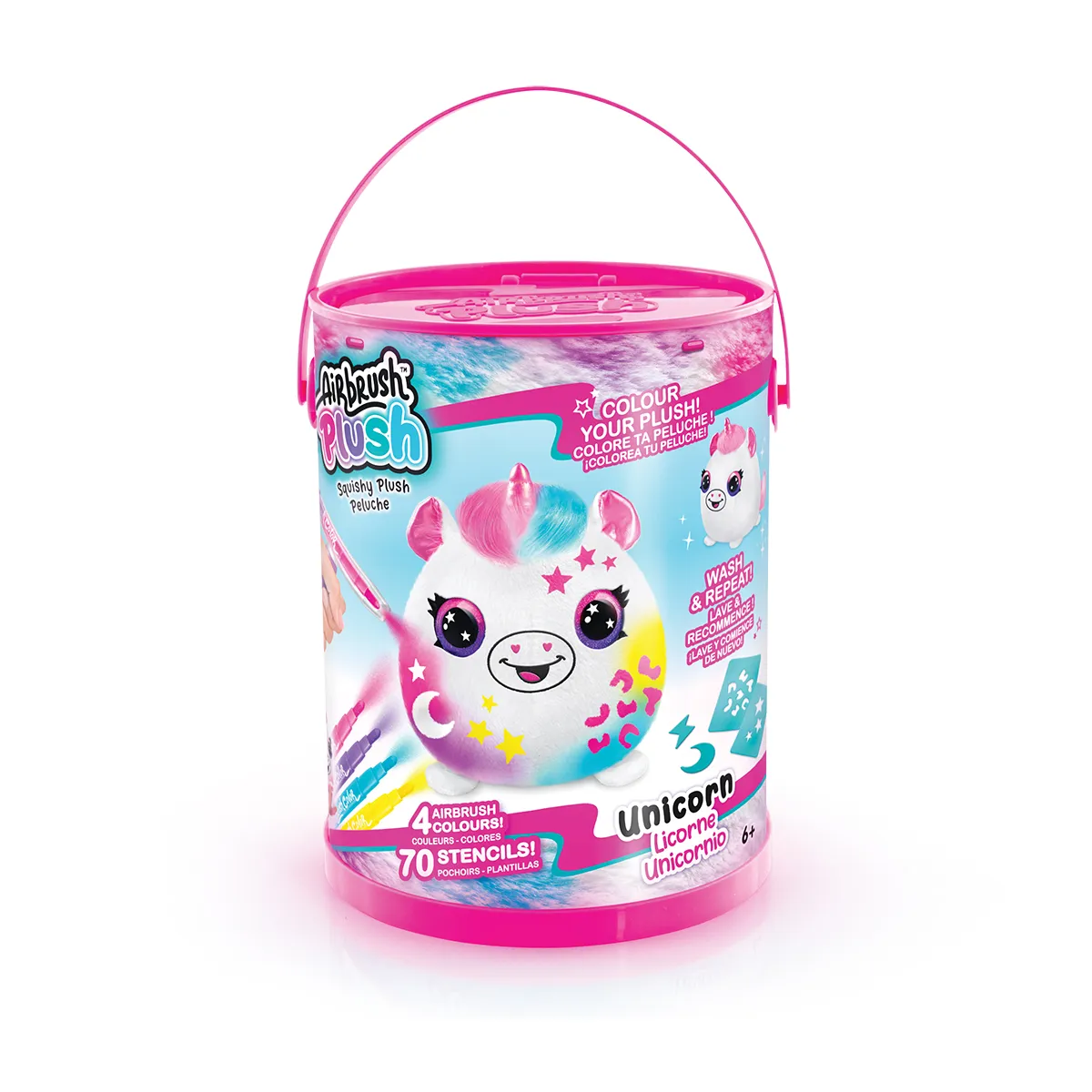 STYLE 4 EVER - AIRBRUSH PLUSH SQUISHY PALS PAINT — Unicornio