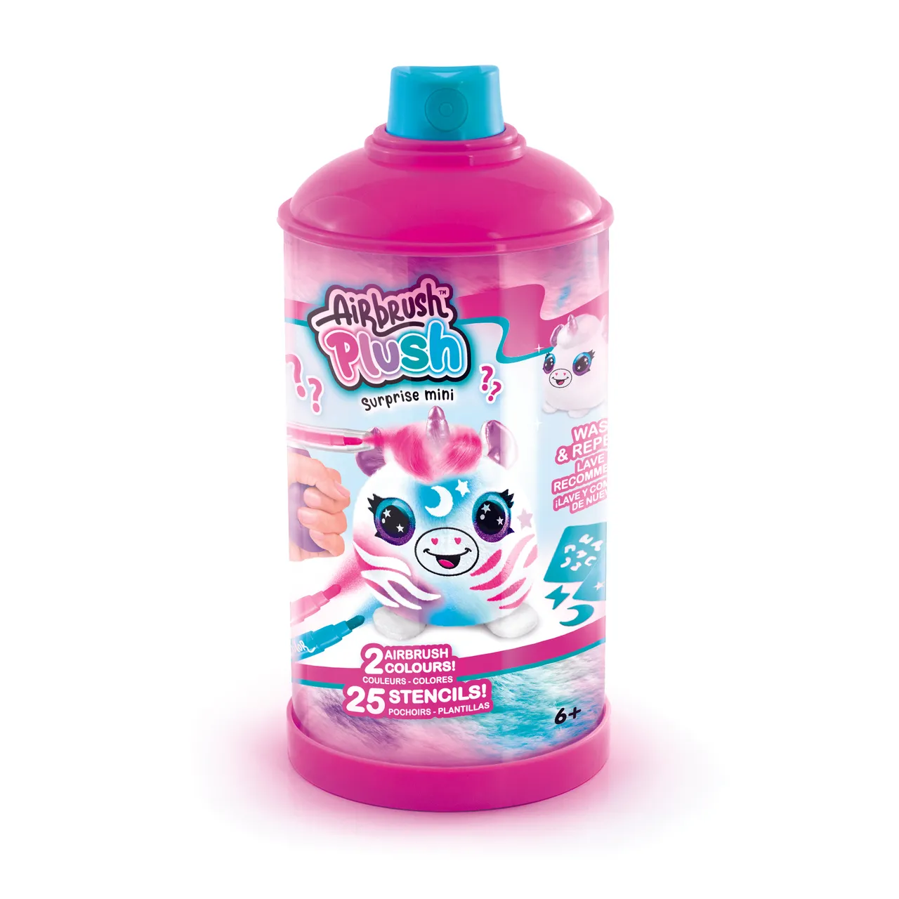 STYLE 4 EVER - AIRBRUSH PLUSH MINI MYSTERY SURPRISE x6U — Rosa