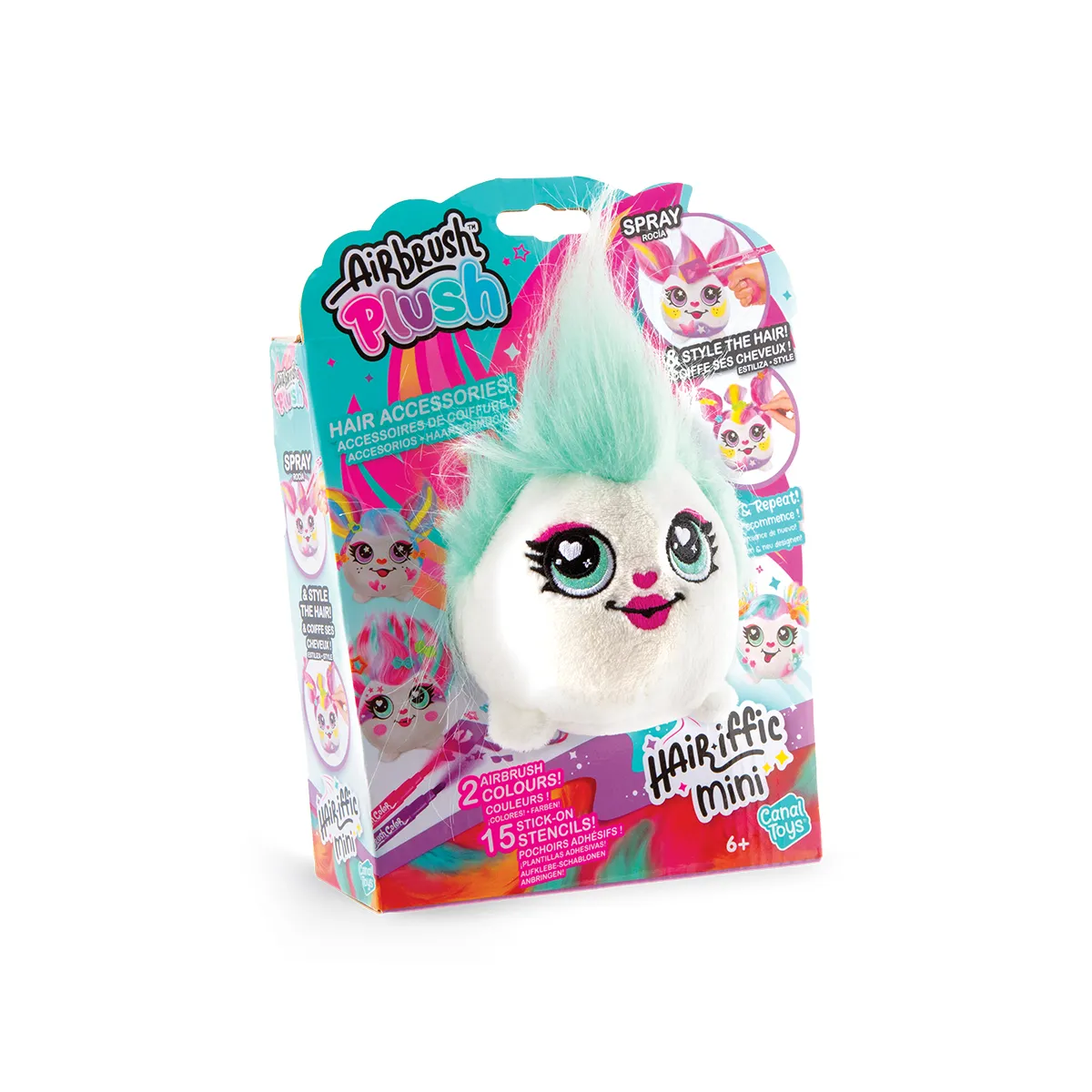 STYLE 4 EVER - AIRBRUSH PLUSH HAIR'IFFIC MINI