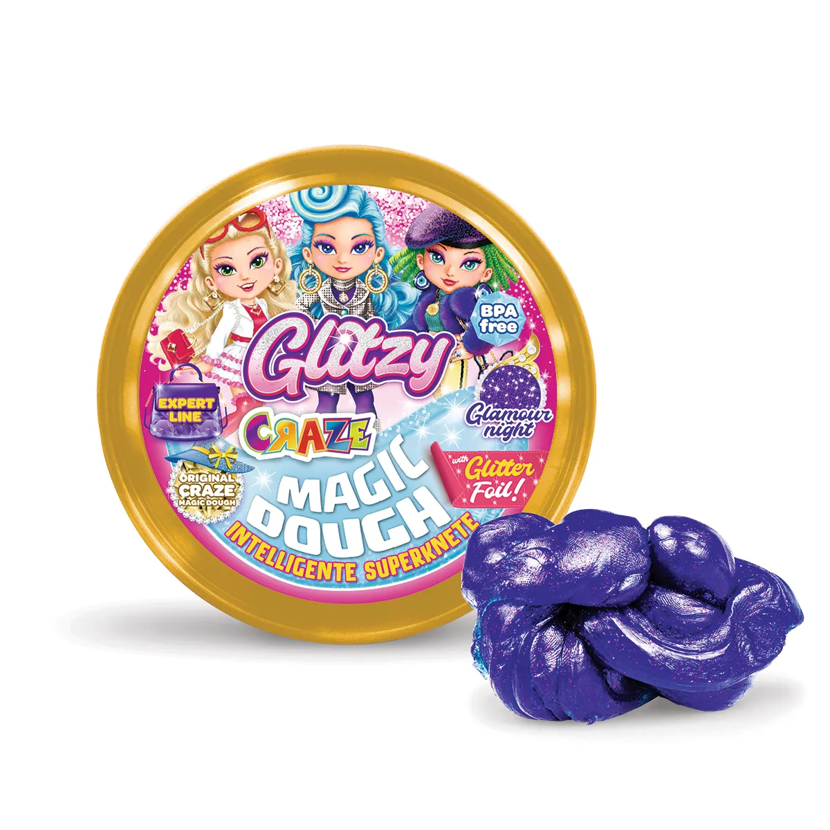 Masa Inteligente - EXPERT GLITZY  - 6 Colores C/Glitter!!! — Glamour Night