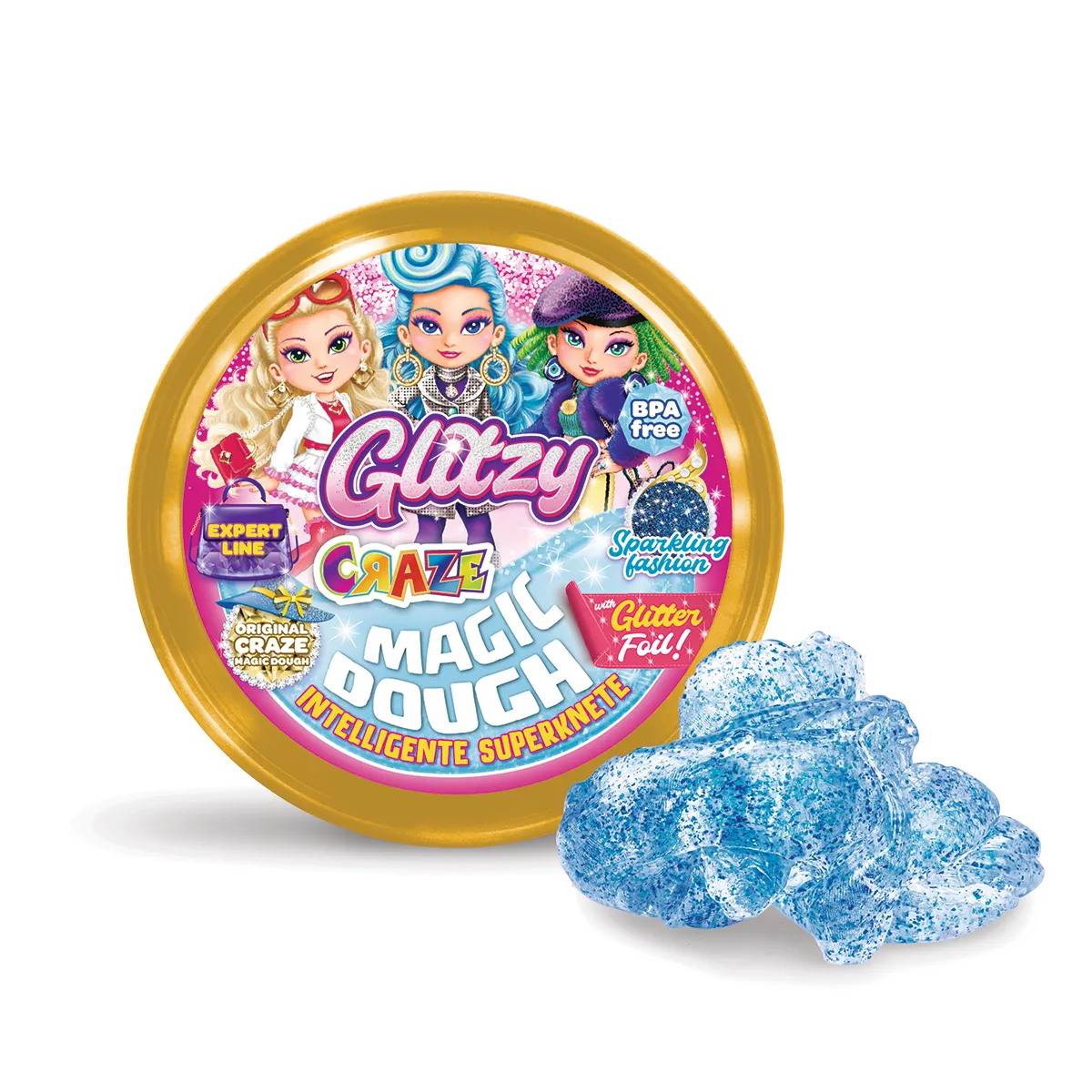 Masa Inteligente - EXPERT GLITZY  - 6 Colores C/Glitter!!! — Sparkling Fashion