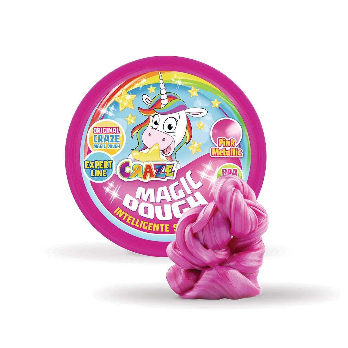 Masa Inteligente - EXPERT UNICORN - 3 Colores C/Efectos!!! — Pink Metallic