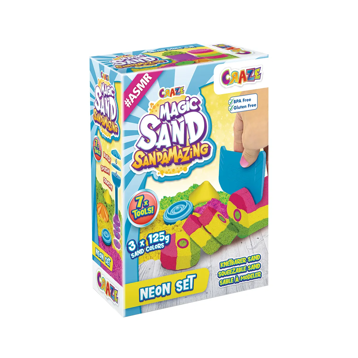 Arena Magica - SANDAMAZING NEON SET - Caja Chica NEON