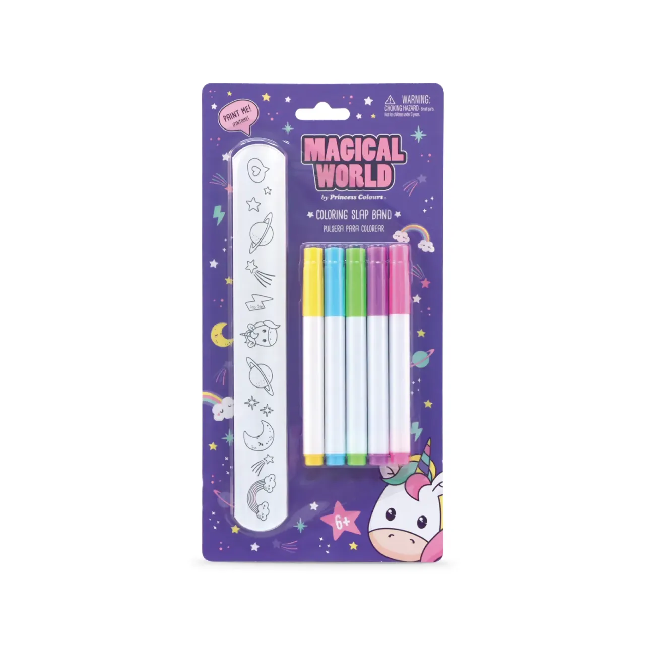 MAGICAL WORLD - SLAP BAND PARA COLOREAR