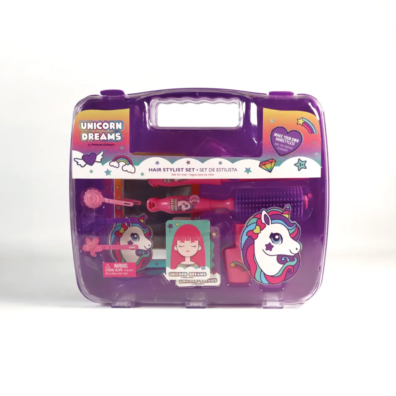 UNICORN DREAMS ESTILISTA - SET DE ESTILISTA EN MALETIN RIGIDO