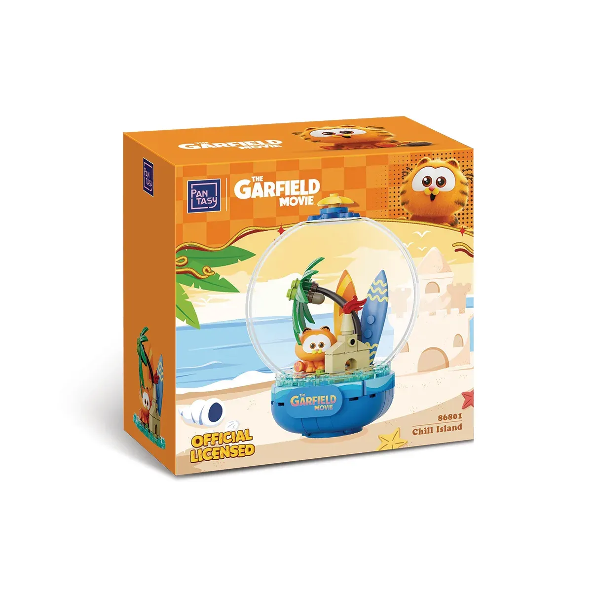 Garfield Set de Construcción Isla Chill Island 99 Piezas - Pantasy