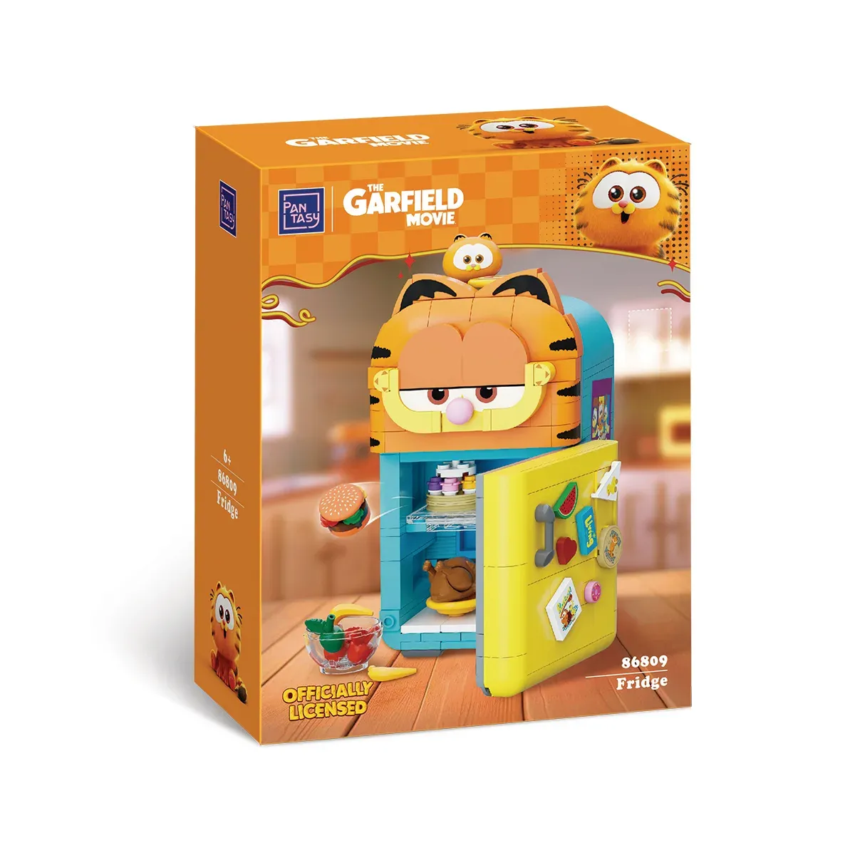 Garfield Set de Construcción Electrdomésticos Heladera "Fridge" 272 Piezas - Pantasy