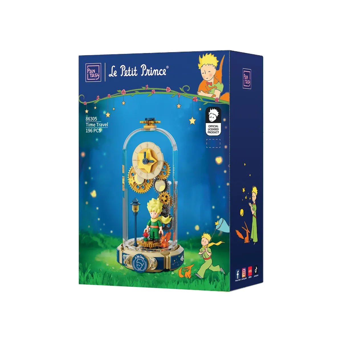 El Principito "Le Petit Prince" Set de Construcción Viaje en el Tiempo "Time Travel" 196 Piezas - Pantasy