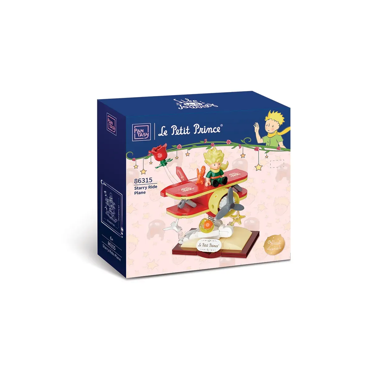 El Principito "Le Petit Prince" Set de Construcción En Avión "Starry Ride-Plane" 189 Piezas - Pantasy
