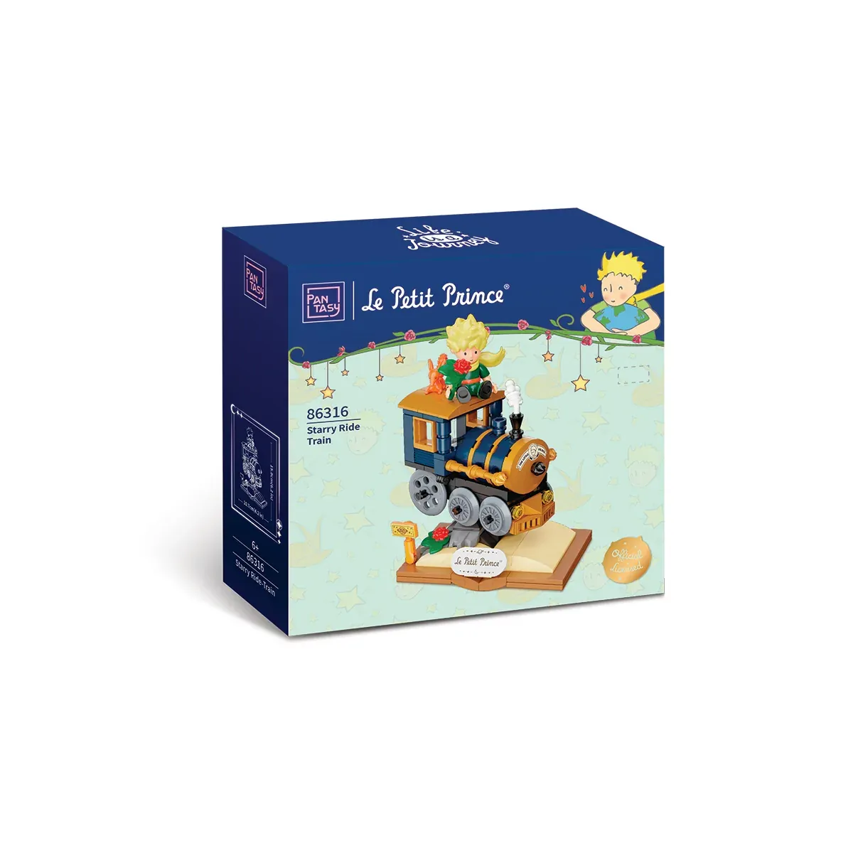 El Principito "Le Petit Prince" Set de Construcción En Tren "Starry Ride-Train" 205 Piezas - Pantasy