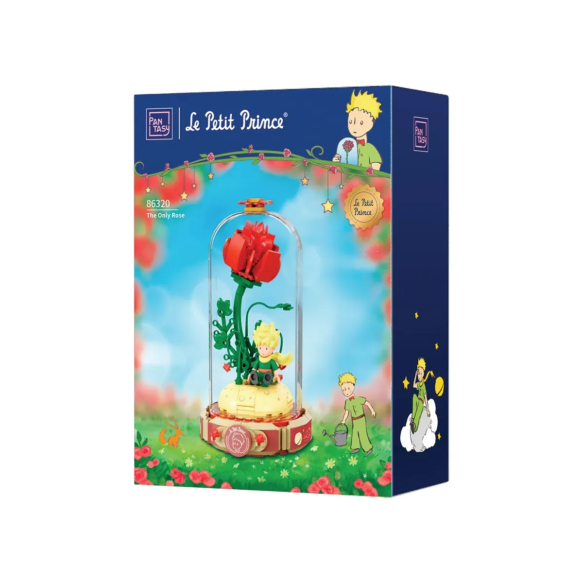 El Principito "Le Petit Prince" Set de Construcción La Rosa Única "The Only Rose" 206 Piezas - Pantasy