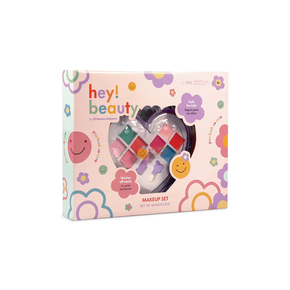 HEY BEAUTY - CORAZON GRANDE FACETADO EN CAJA 20 x 25 CM