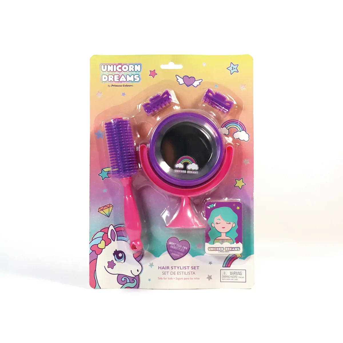 UNICORN DREAMS ESTILISTA - SET DE ESTILISTA EN BLISTER - 2 SURTIDOS — Surtido C